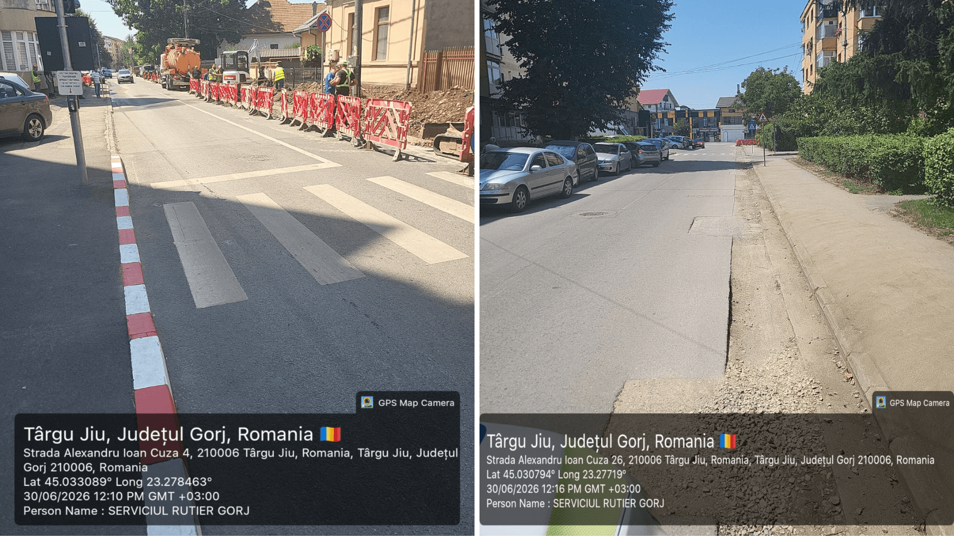 Doi executanți de lucrări din Târgu Jiu, sancționați de IPJ Gorj