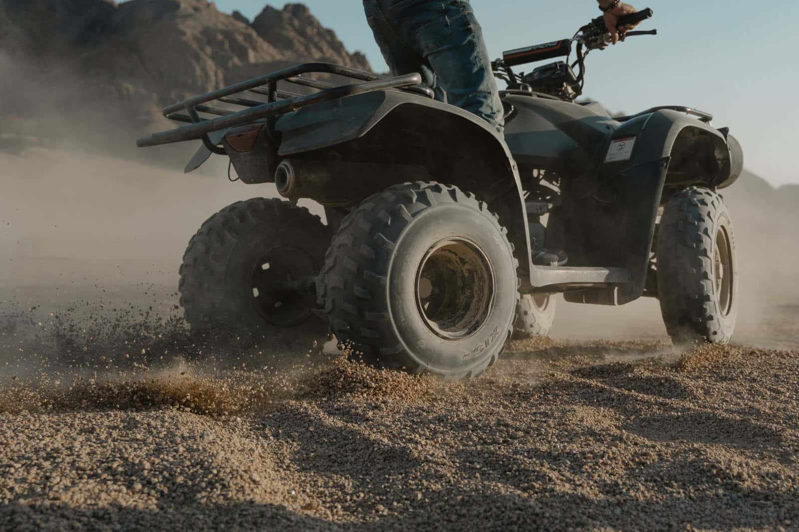 Accident cu ATV în Tismana