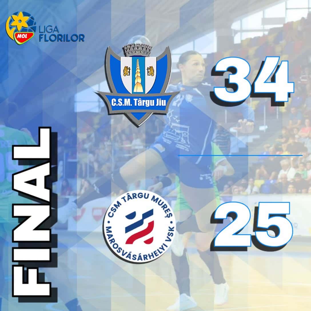 Echipa de handbal feminin a CSM Târgu Jiu, victorie la început de sezon