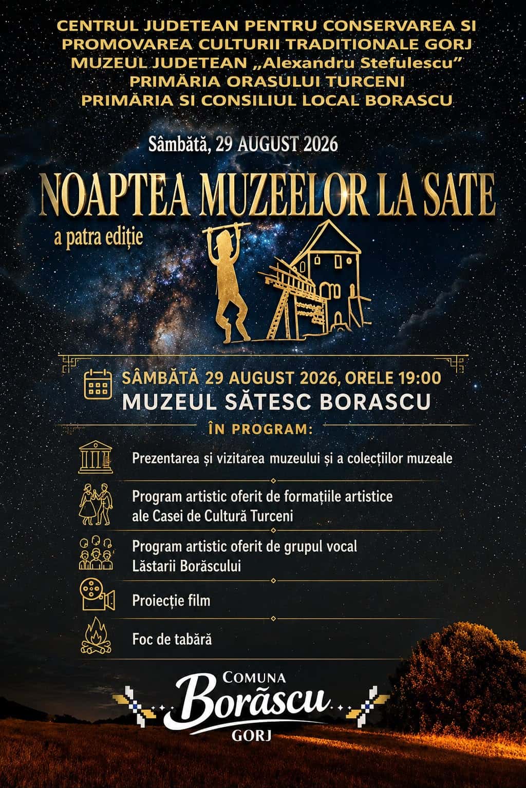 Noaptea Muzeelor la Sate, marcată la Gorj