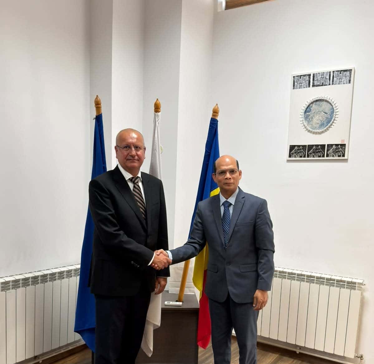 Ambasadorul Republicii India în România, întâlnire cu președintele CJ Gorj