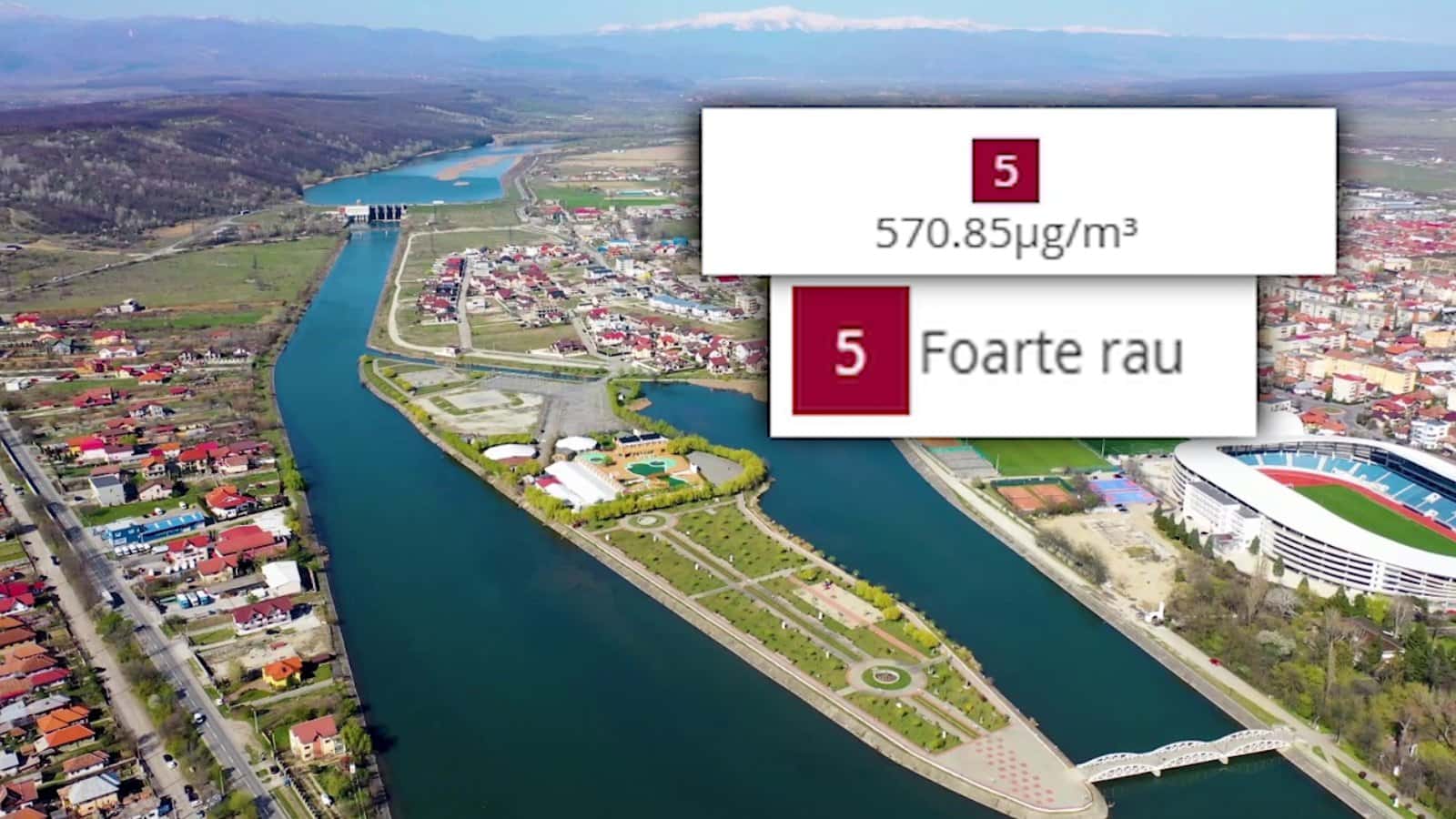Dioxidul de sulf, la un nivel critic în Târgu Jiu