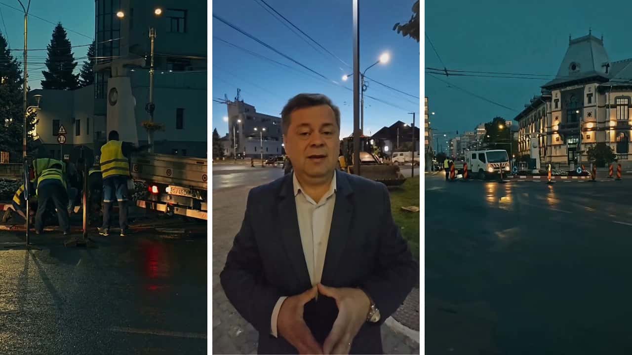 Au început lucrările la pasajul de la Colegiul Național „Tudor Vladimirescu”