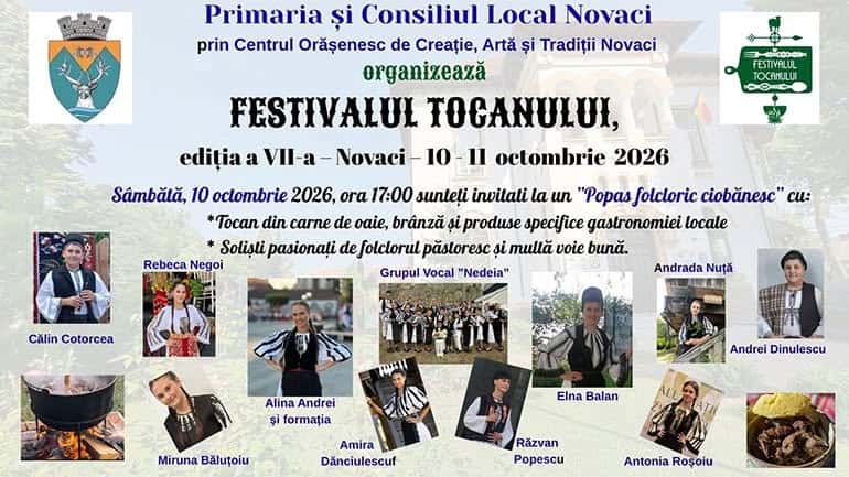Festivalul Tocanului își deschide porțile la Novaci