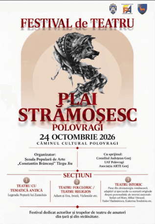 Festival de teatru pentru amatori, la Polovragi