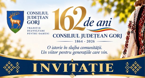 162 de ani de la înființarea Consiliului Județean Gorj