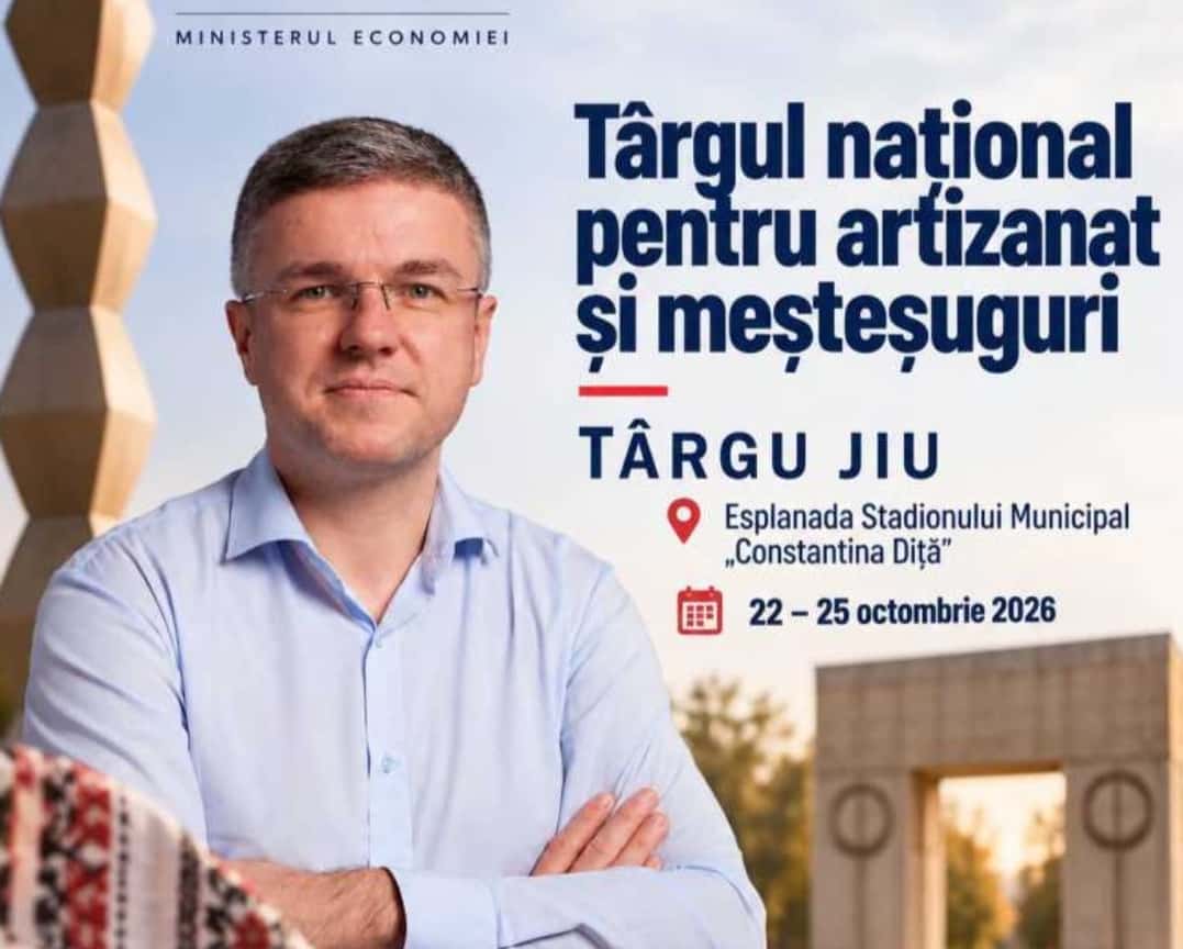 Târgul Național pentru Artizanat și Meșteșuguri, organizat la Târgu Jiu