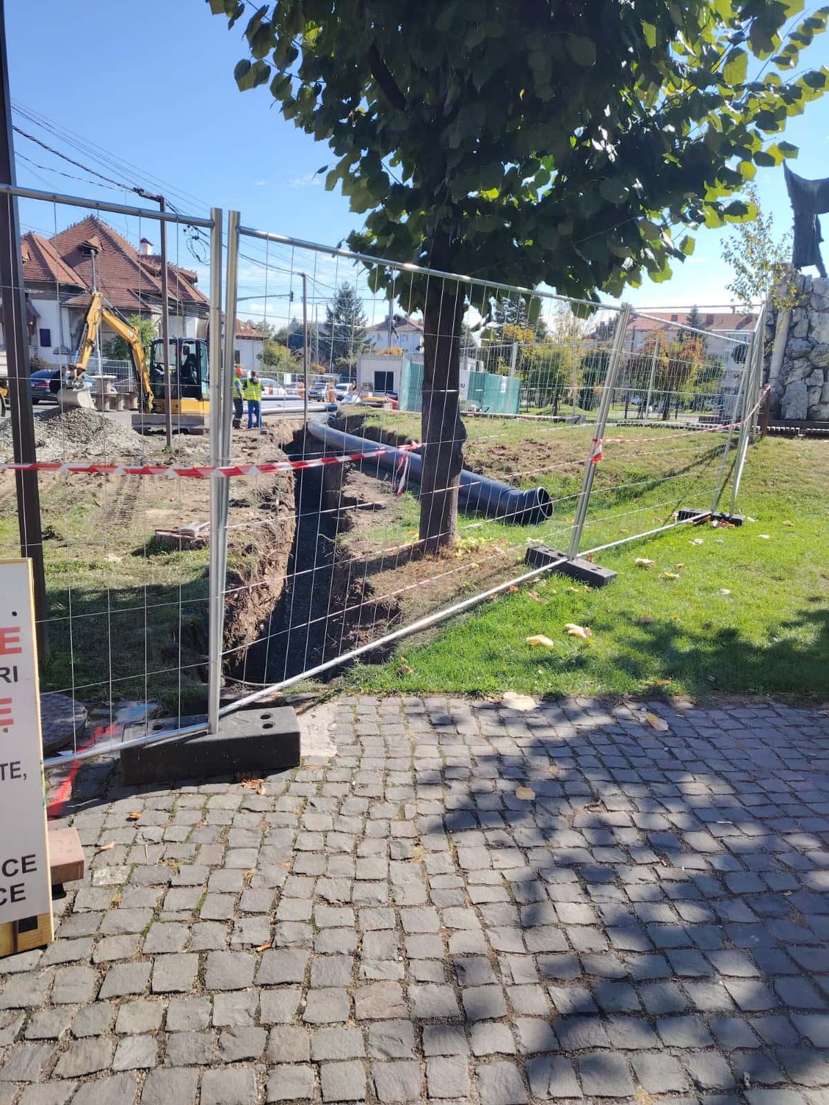 Lucrări sub semnul întrebării în Parcul „Tudor Vladimirescu”